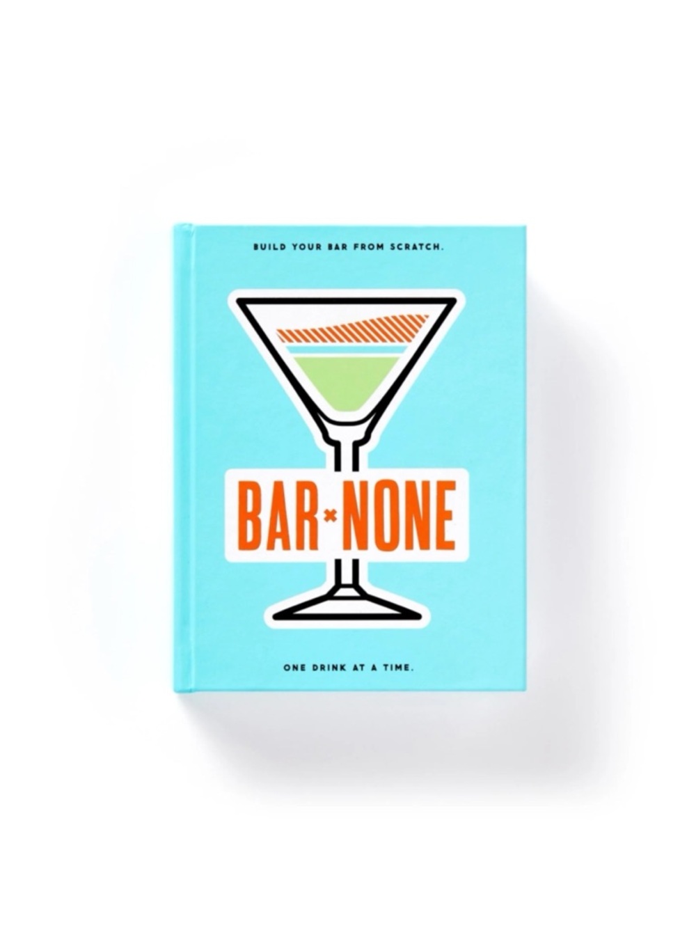 Bar None Cocktail Recipe Book - Turquoise Cover